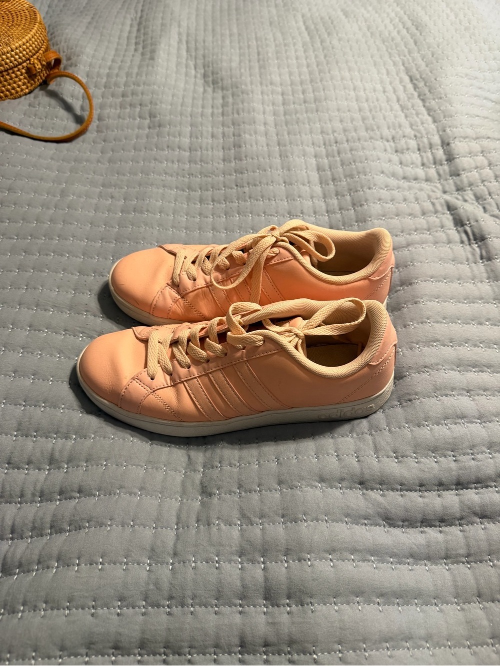 Adidas Neo Baseline Vapour Pink Sneakers 7 - Picture 3 of 13